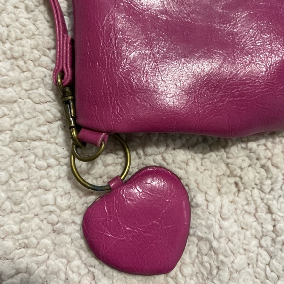 🌈Jessica Simpson Pink Fold Over Cross Body - Picture 14 of 16